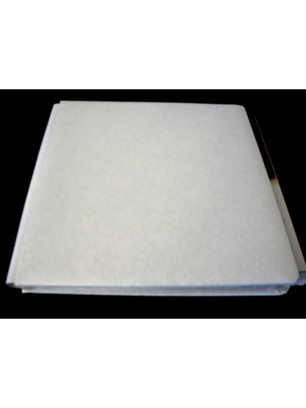CREATIVE MEMORIES SCRAPBOOK ALBUM 12x12 Promise White, Swirls with New Pages